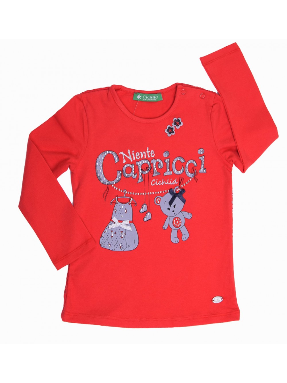 Блузка с дълъг ръкав "Capricci" (9 мес.-2 г.)